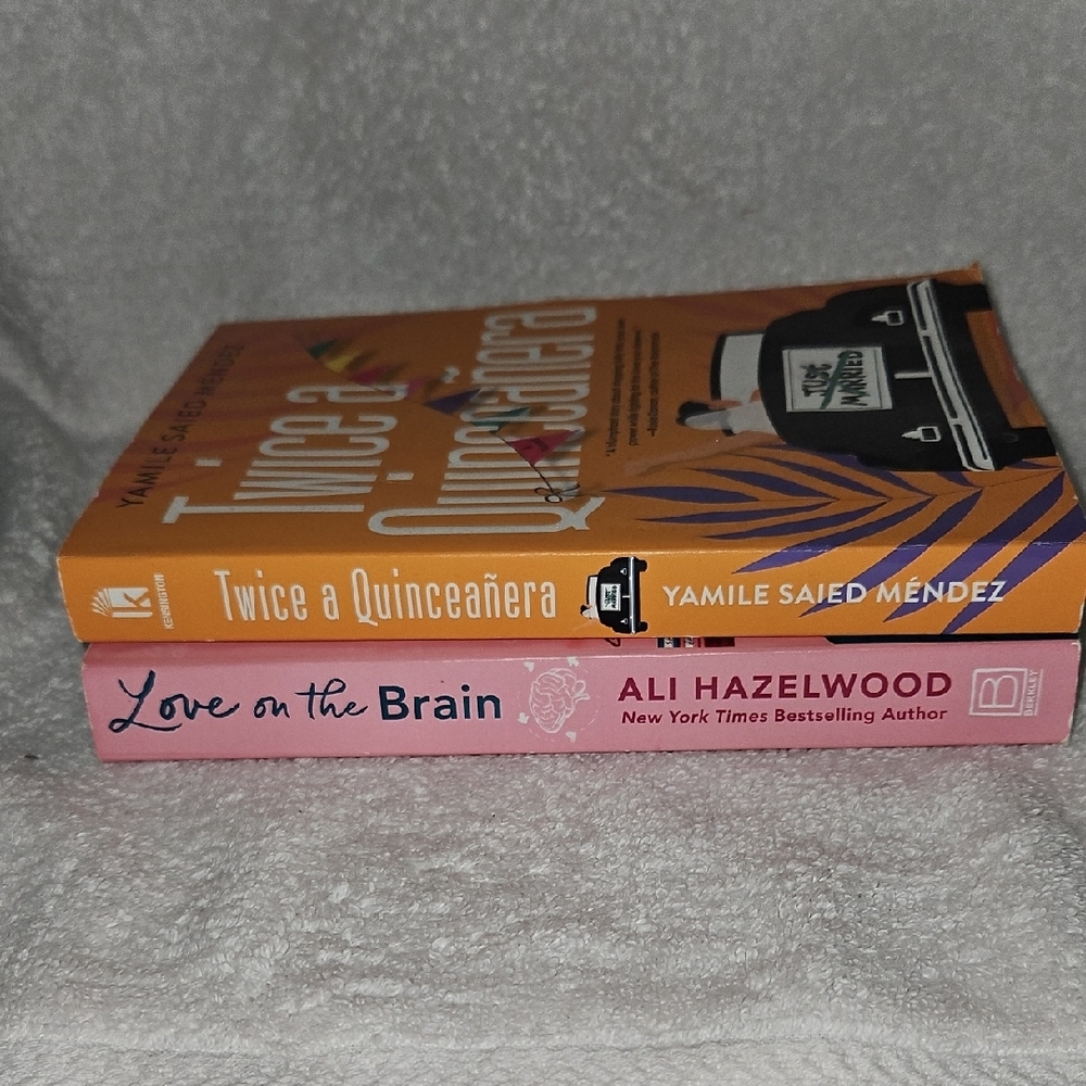 Twice a Quinceañera and Love on the Brain Books